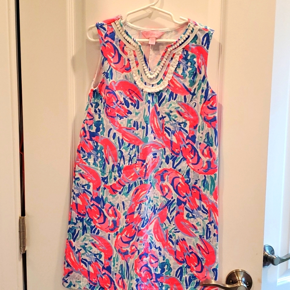 lily pulitzer big girls dress size L in perfect condition (worn once)